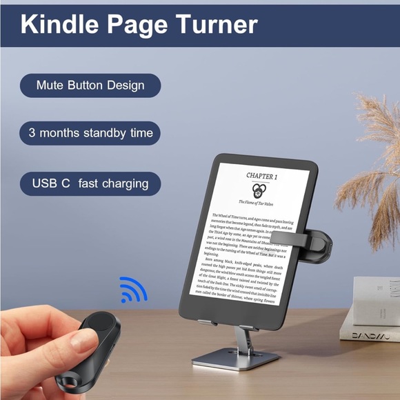Remote Control Page Turner for Kindle - Picture 1 of 7